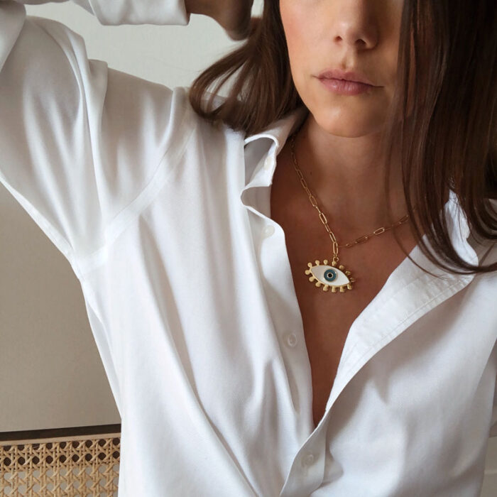 Eye Spy Necklace - Enamel - Image 2