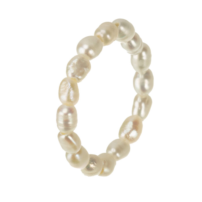 Freshwater Pearl Ring Stack - Image 6