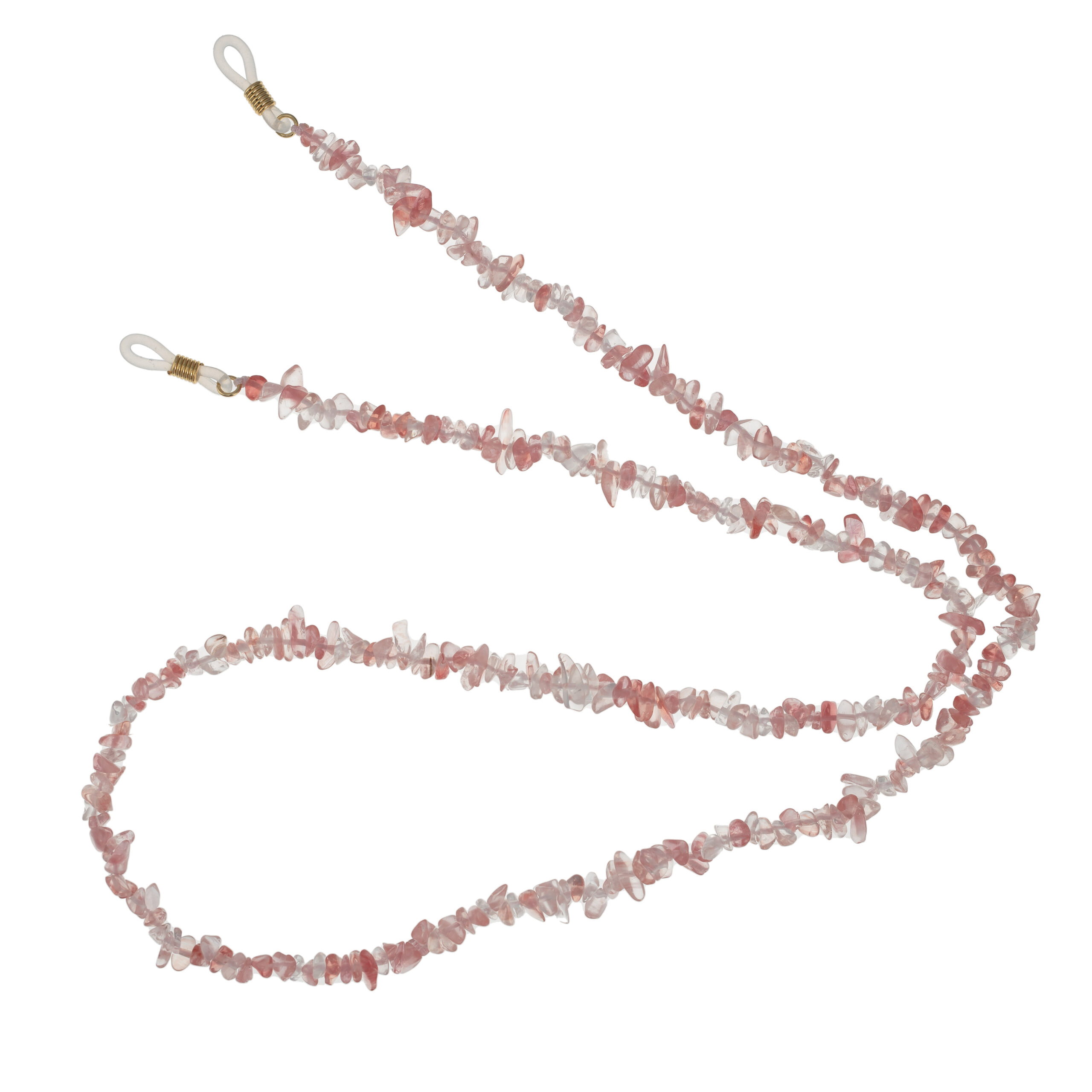 Talis Chains CHIP STONE SUNGLASS CHAIN PINK £60