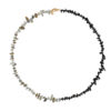 Talis Chains Chip Stone Necklace DUO Black £55