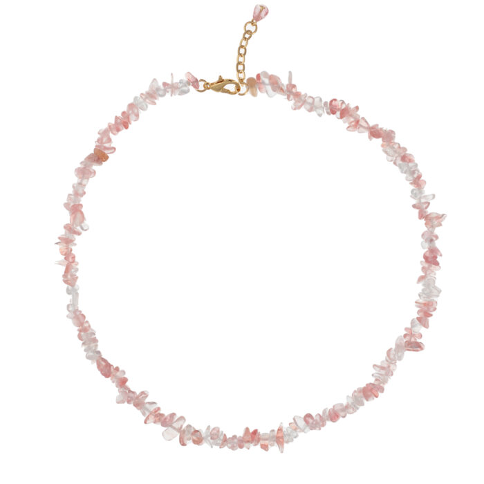 Chip Stone Choker Strawberry