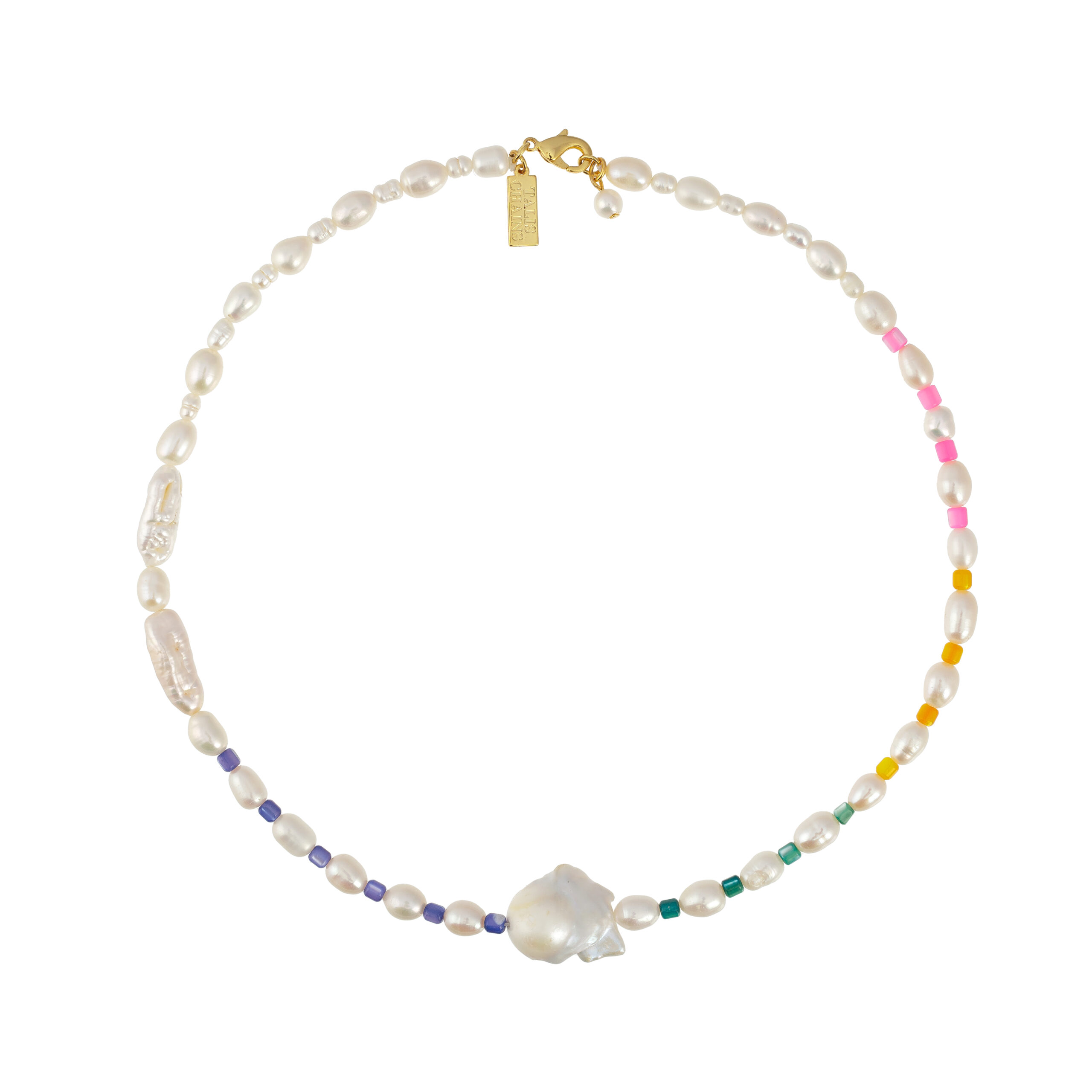Talis Chains Pearly rainbow Necklace £95