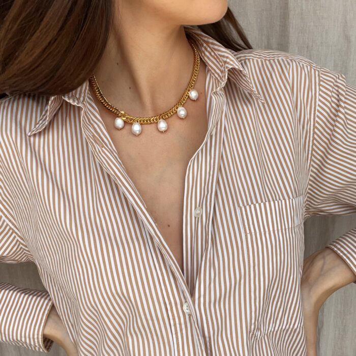 Palm Beach Pearl Necklace - Image 2