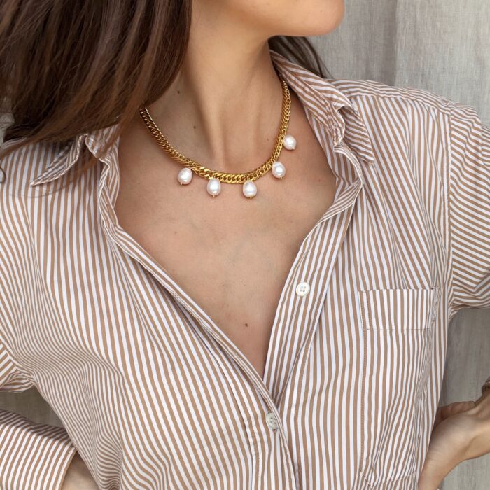 Palm Beach Pearl Necklace - Image 4