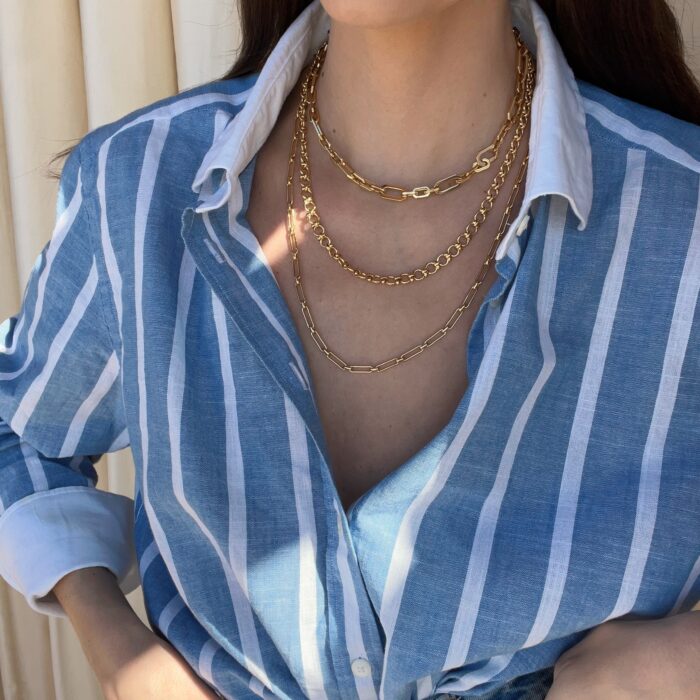 Miami Necklace- Gold - Image 2