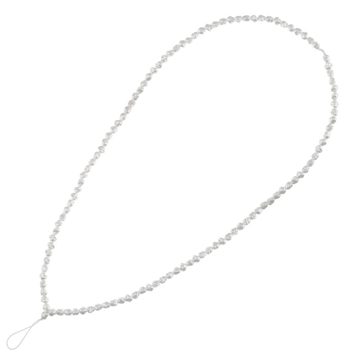 Faux Pearl Phone Strap Long