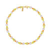 Evil Eye Pearl Necklace Yellow £95