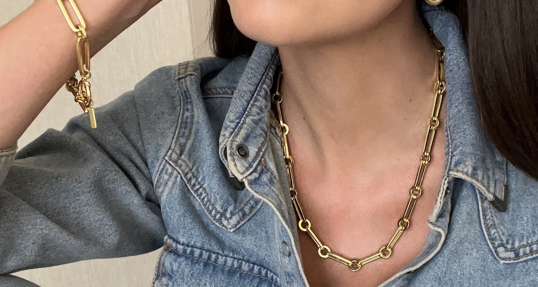 Vegas Necklace- Gold - Image 3