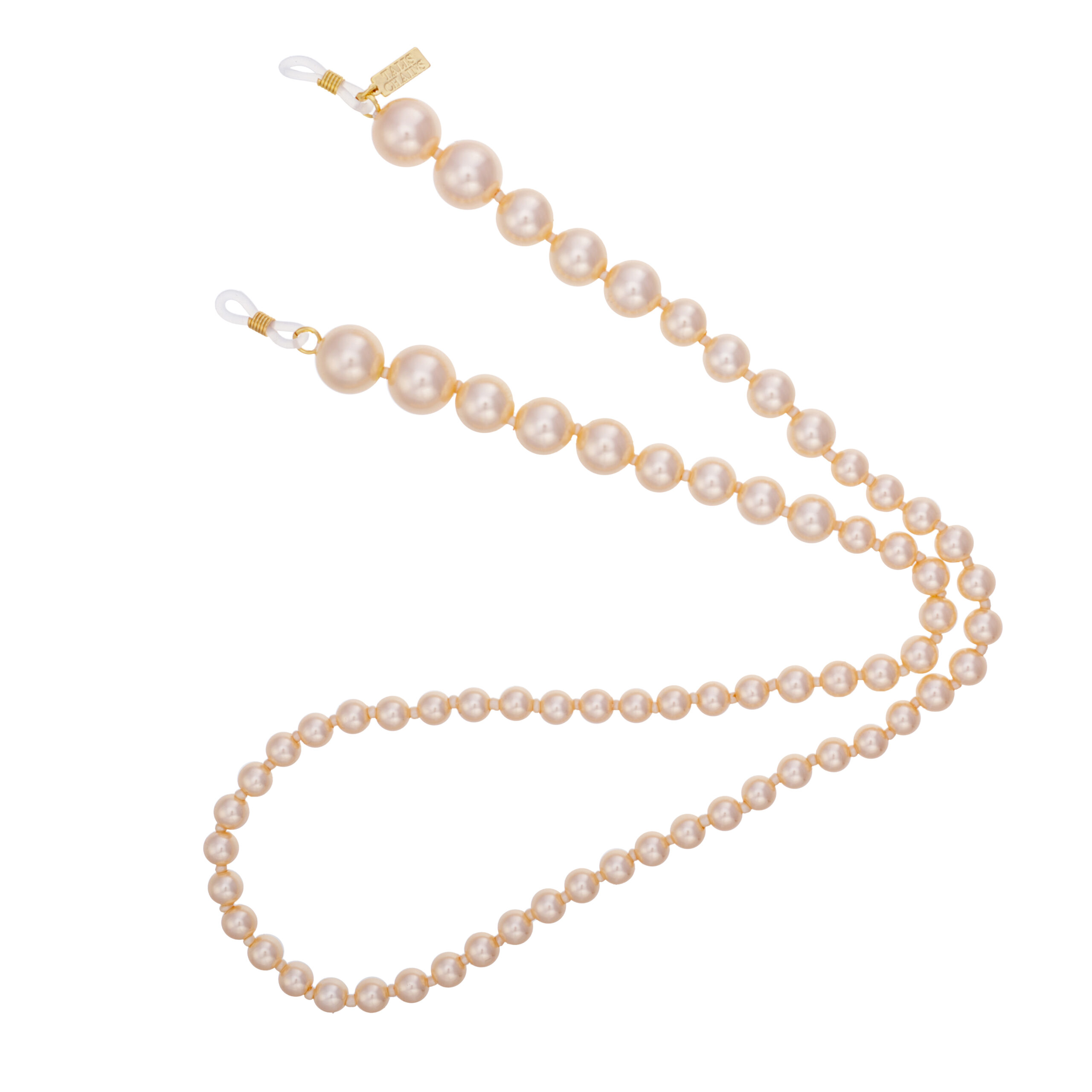 Pearl XL Sunglasses Chain Champagne £55