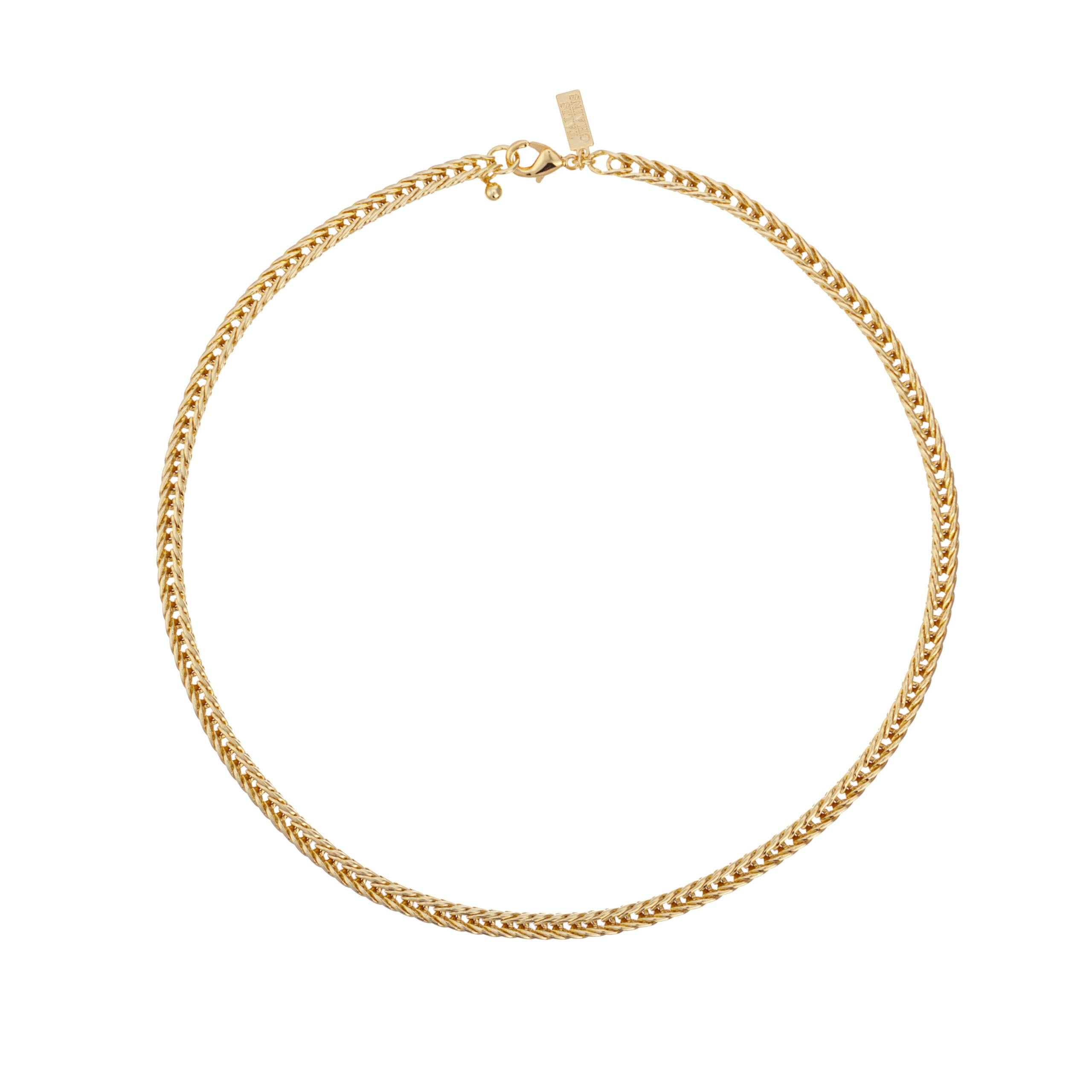 Talis Chains Barcelona Necklace Gold £90