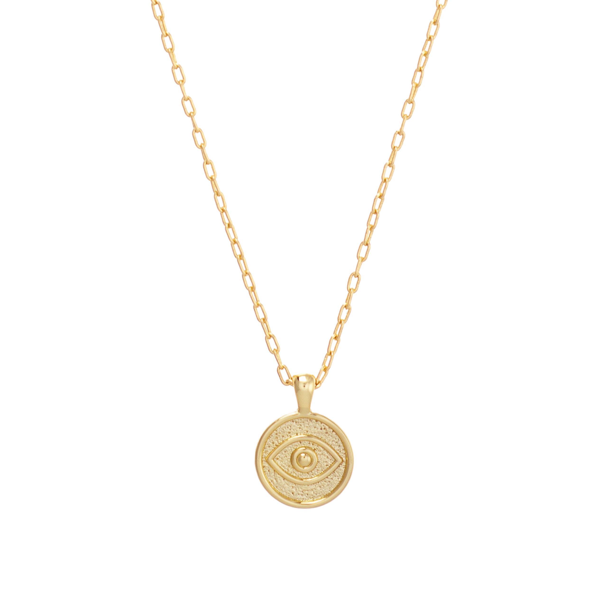 Talis Chains Evil Eye Pendant Necklace Gold
