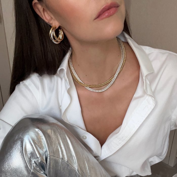 Barcelona Choker - Silver - Image 3