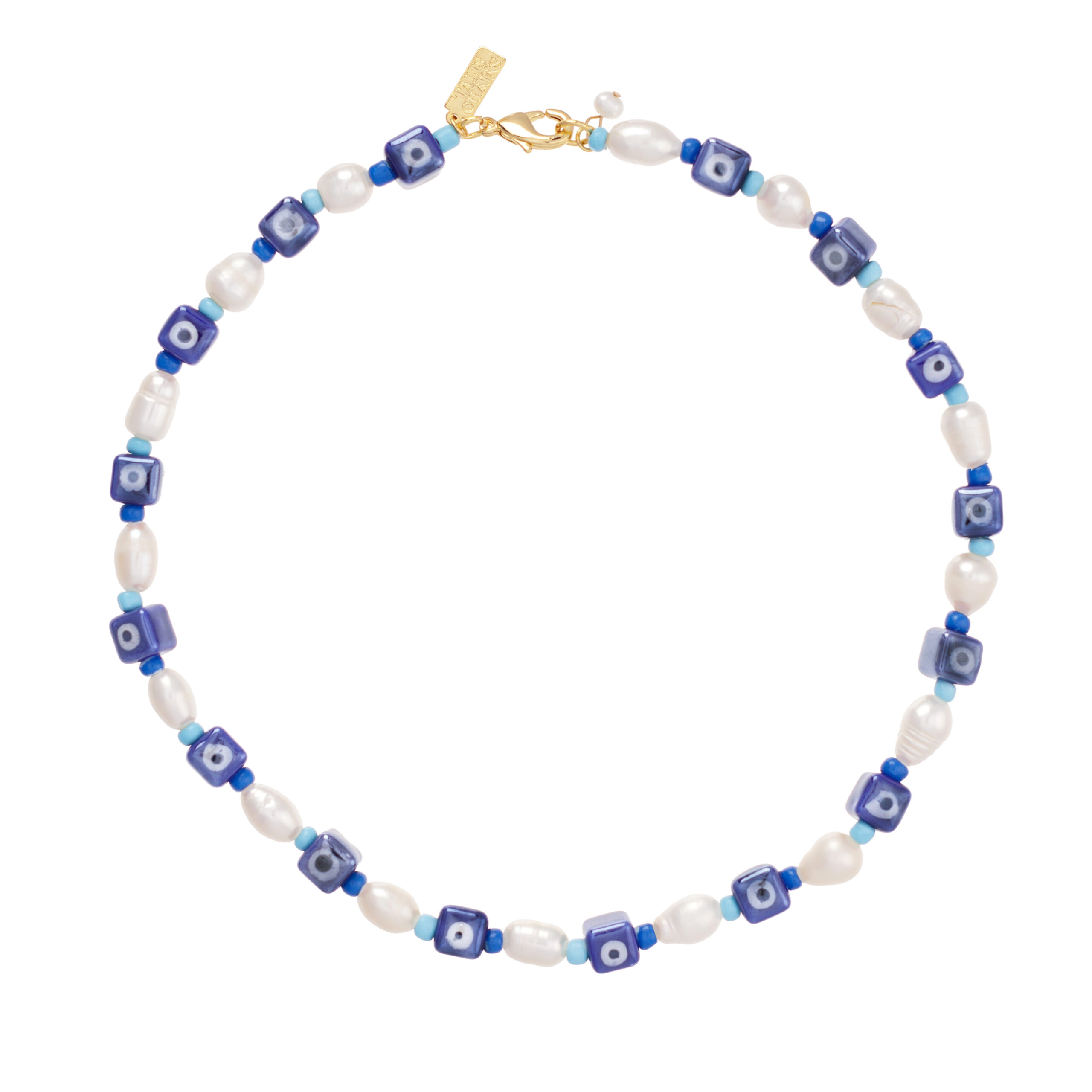 Talis Chains Eye Spy Pearl Necklace £95