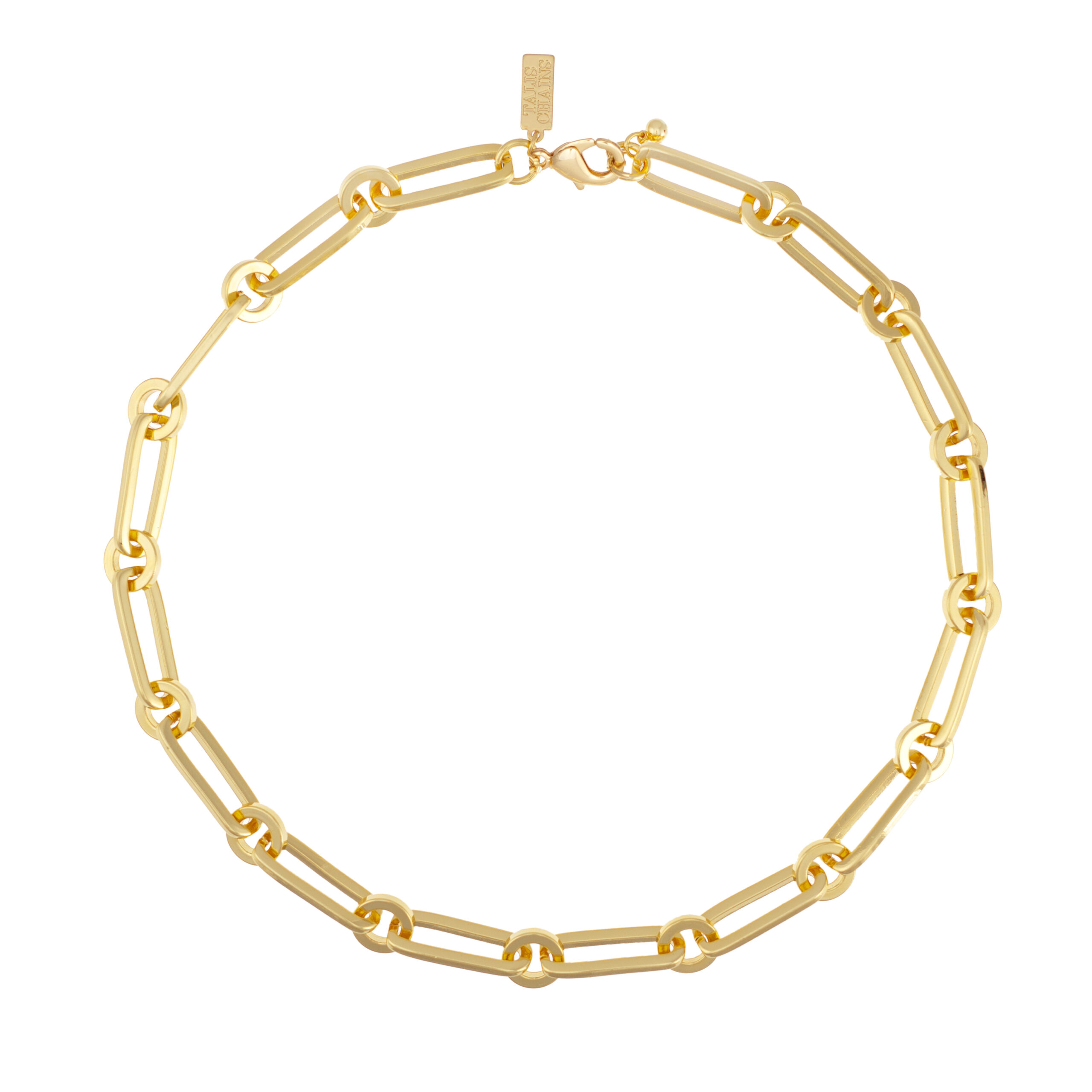 Talis Chains Vegas Choker Gold £95