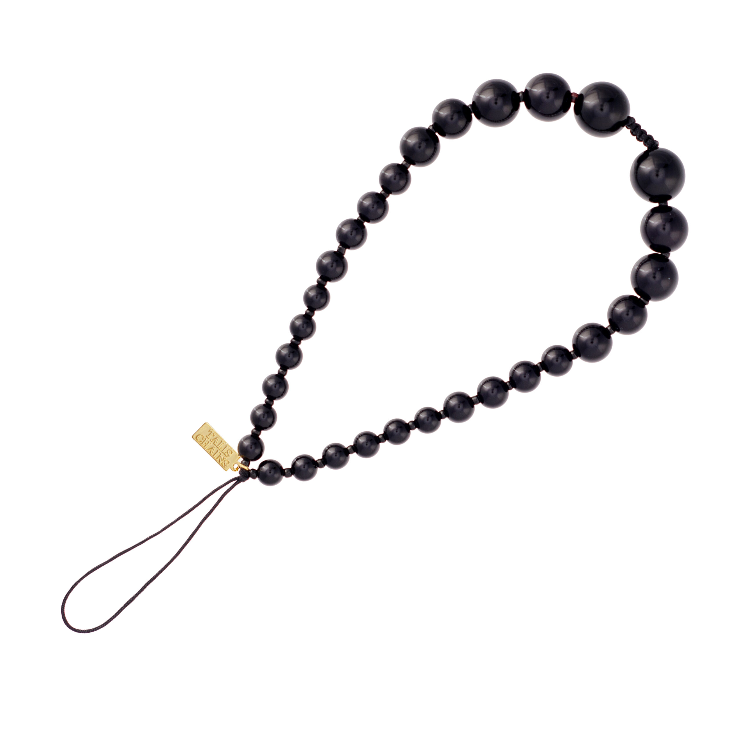 Pearl XL Phone Wristlet- Black