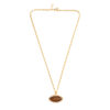 Tigers Eye Pendant Necklace - Thumbnail Image 2