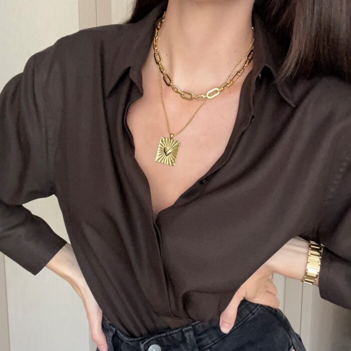 Miami Necklace- Gold - Image 5