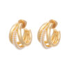 Claw Earrings- Pearl