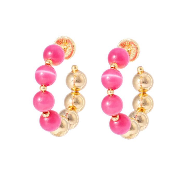 Tokyo Earrings- Pink