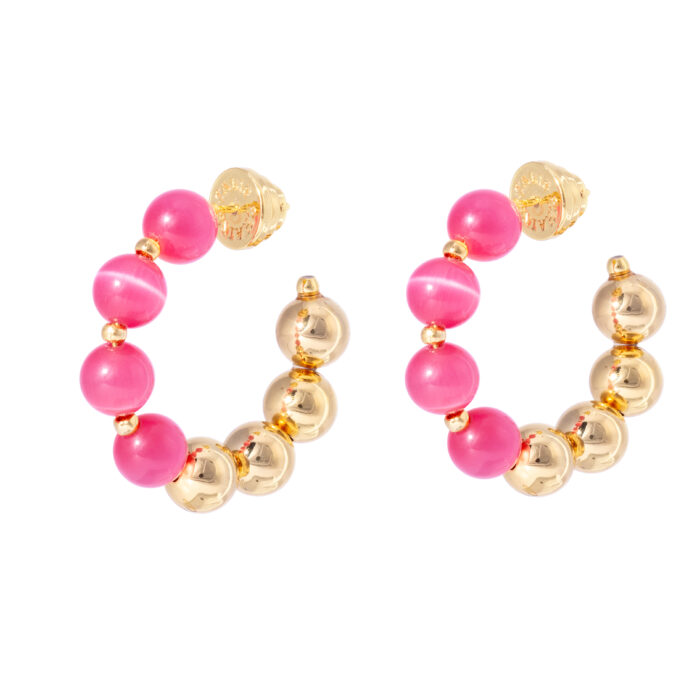 Tokyo Earrings- Pink - Image 2