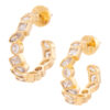 Deconstricted CZ Hoops (2)