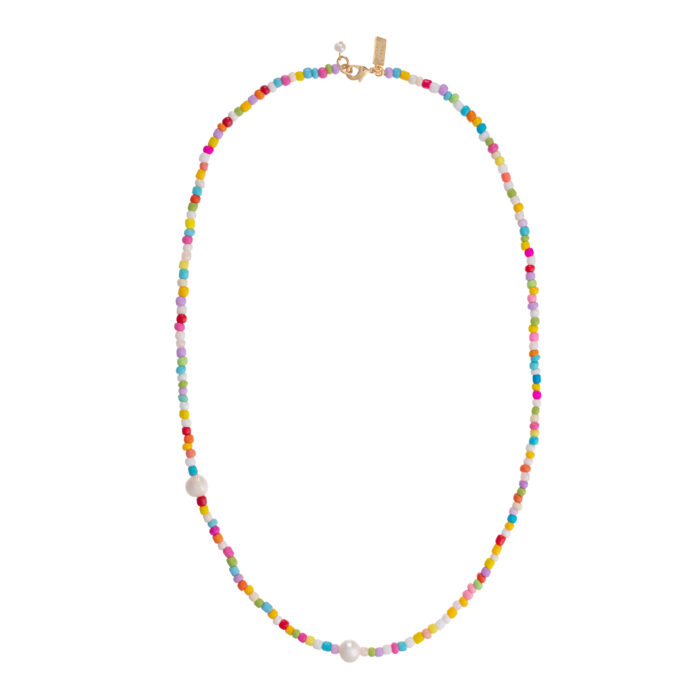 Bora Bora Beaded Necklace- Multi