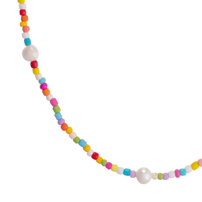 Bora Bora Beaded Necklace- Multi - Image 2