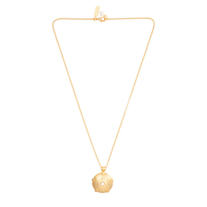 Cosmic Pendant Necklace- Gold - Image 2