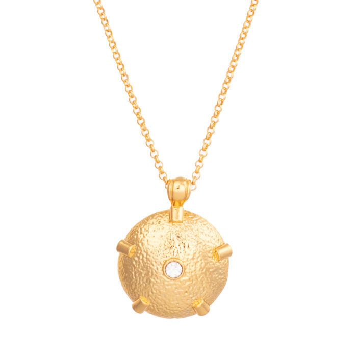 Cosmic Pendant Necklace- Gold