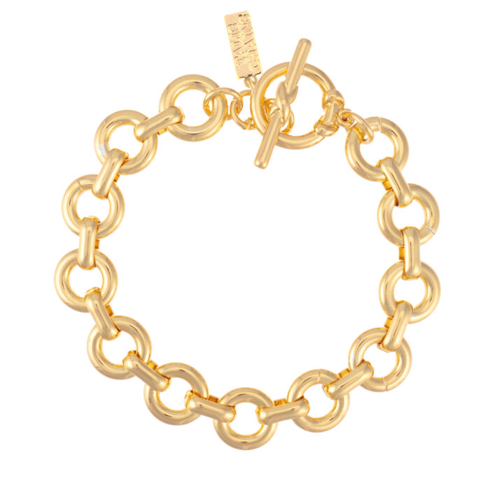 Chubby Link Bracelet- Gold