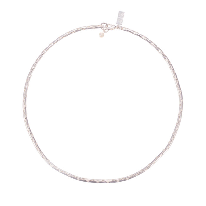 London Choker- Silver