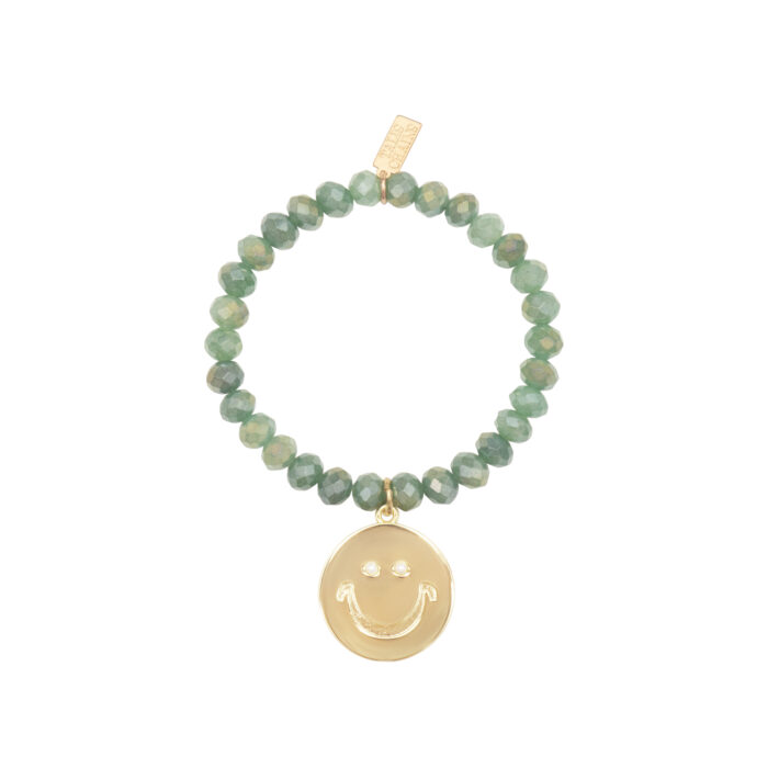 Have A Nice Day Bracelet- Green