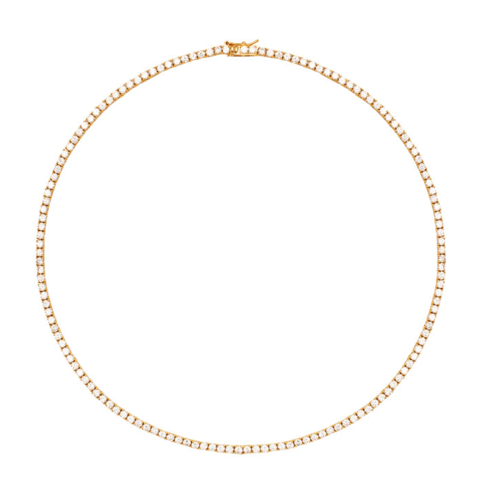 Tennis Choker- Gold