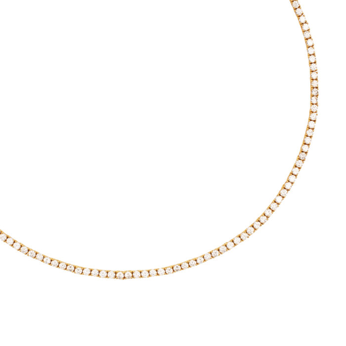Tennis Choker- Gold - Image 2