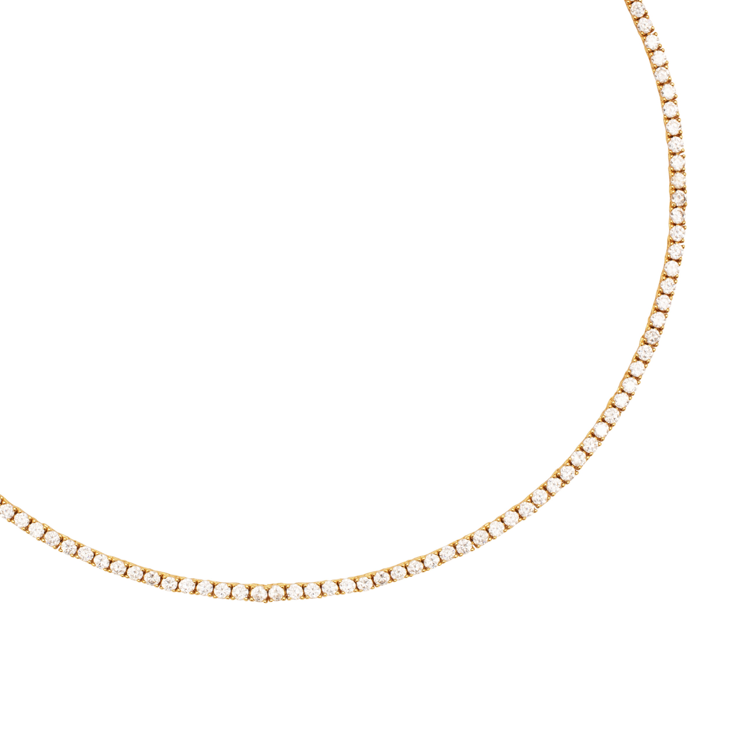 Tennis Choker- Gold - Image 2