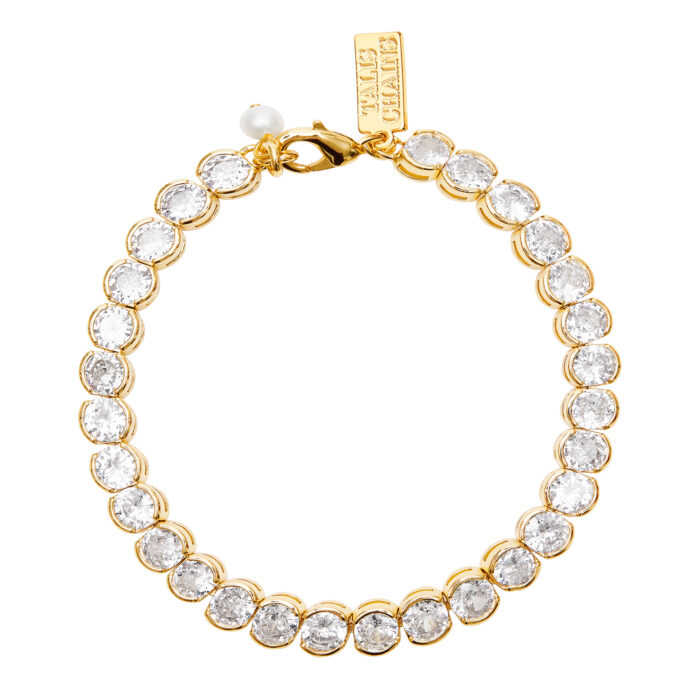 Tennis Bracelet Oval- Gold