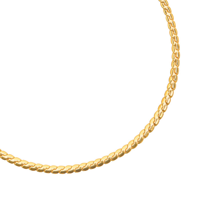 Snake Chain Choker- Gold - Image 2
