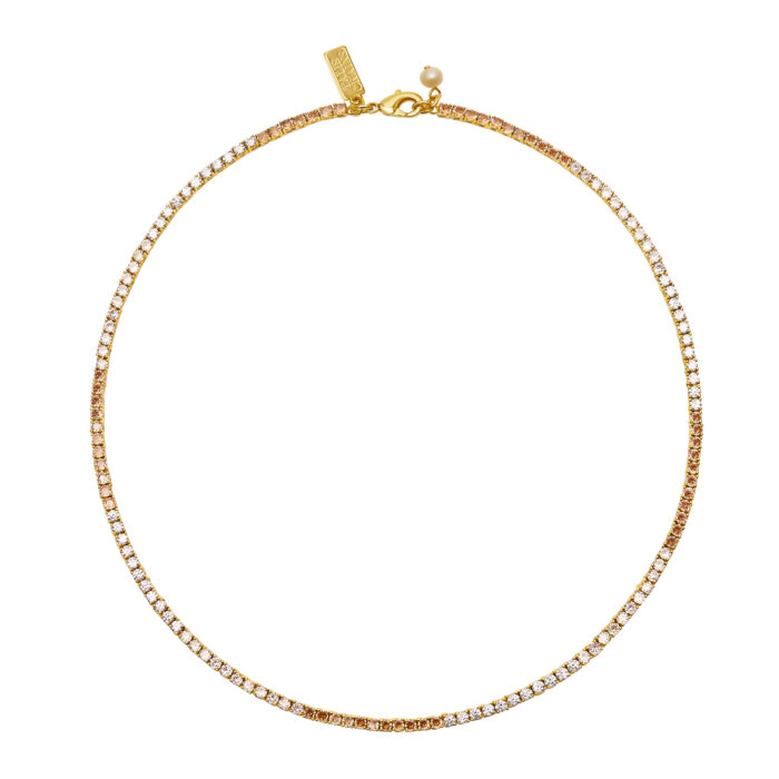 Tennis Choker- Graded Brown