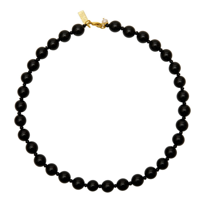 Tokyo Choker- Black Agate