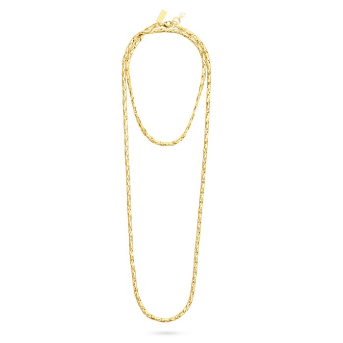 New York Necklace Long- Gold - Image 2