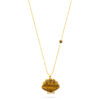 Shell Pendant Necklace- Tiger's Eye - Thumbnail Image 1